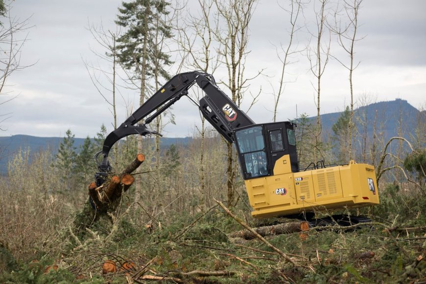 NEW CAT NEXT GENERATION 538 FOREST MACHINES DELIVER MORE PRODUCTION, IMPROVE COMFORT AND SAFETY, AND LOWER MAINTENANCE COSTS